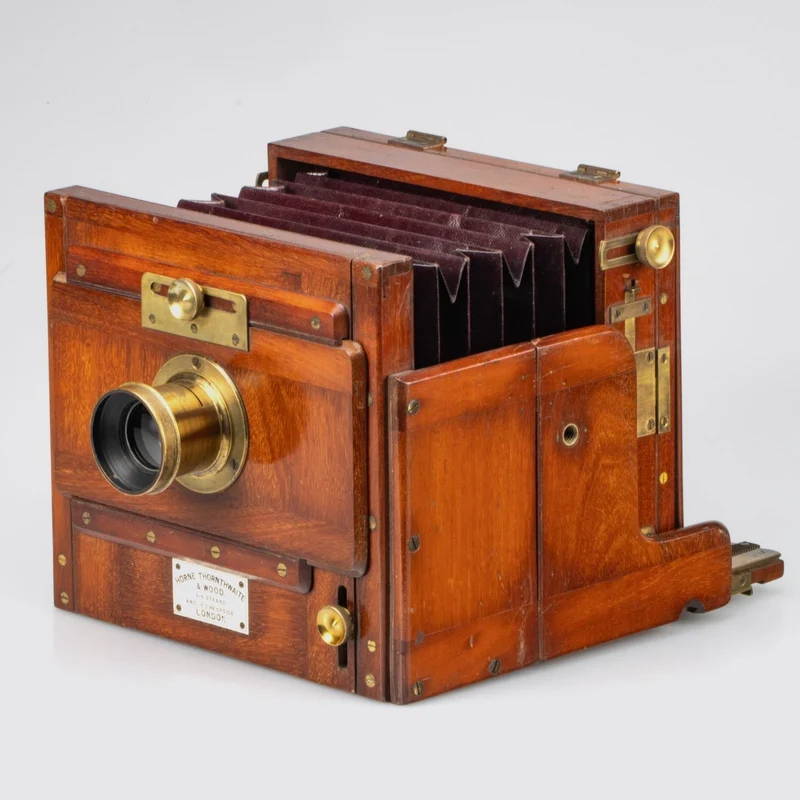 Half Plate Tailboard Camera