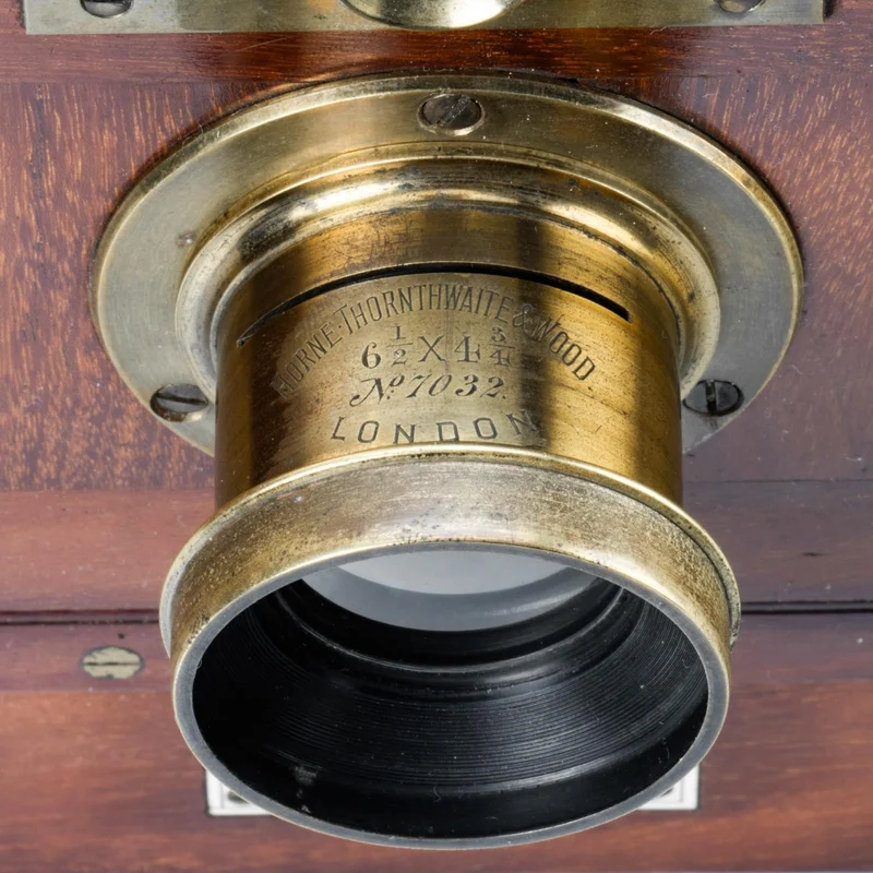Half Plate Tailboard Camera