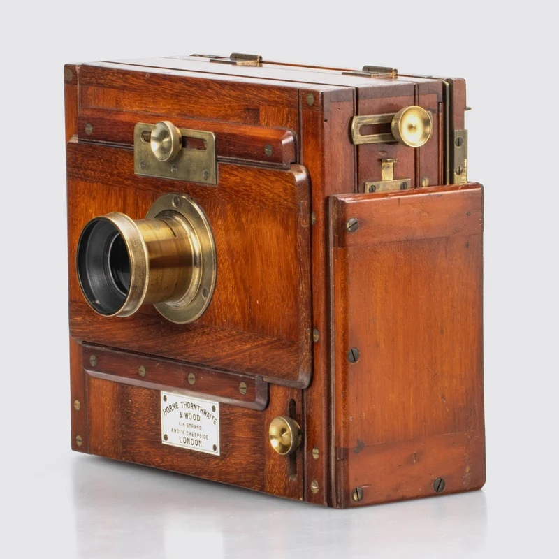 Half Plate Tailboard Camera
