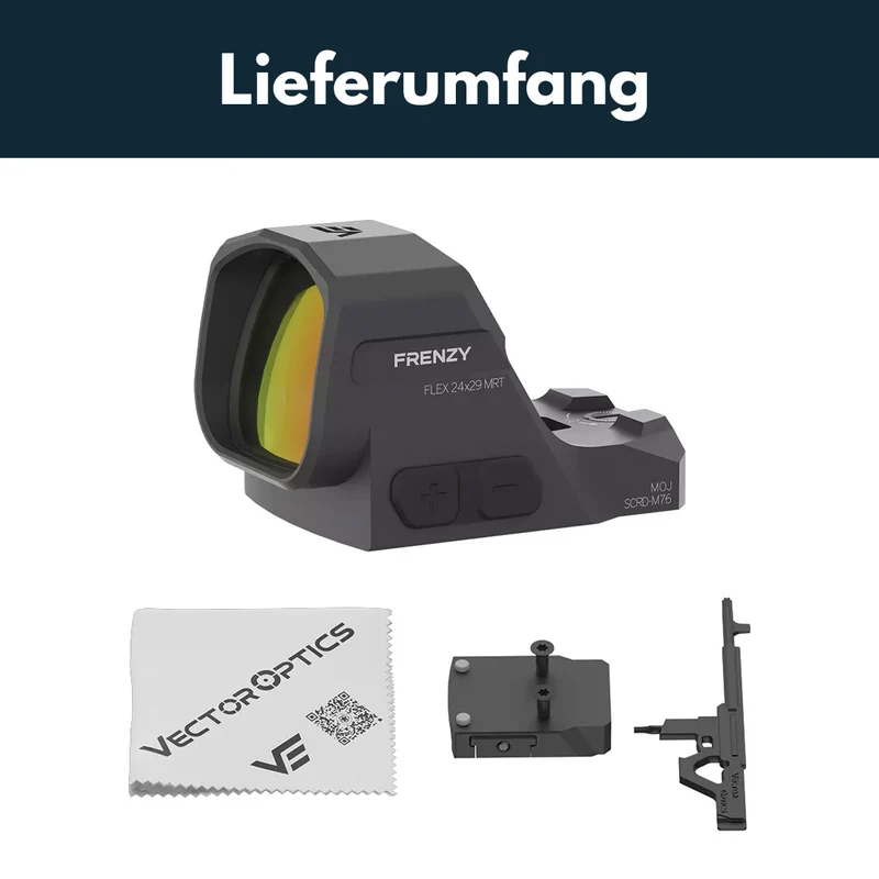 Vector Optics SCRD-M76 Frenzy FLEX 1x24x29 GenII Multi Reticle