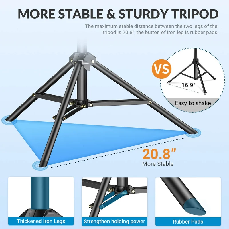70-Zoll-Handy-Selfie-Stick mit Stativ