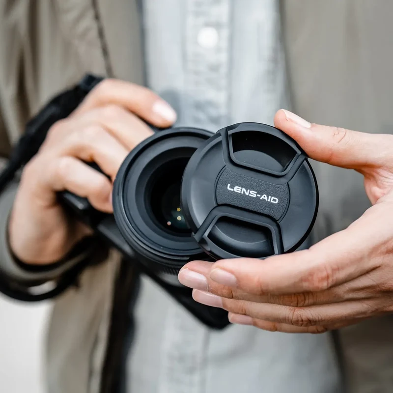 Ersatz-Objektivdeckel - kompatibel mit Sony, Canon & Nikon