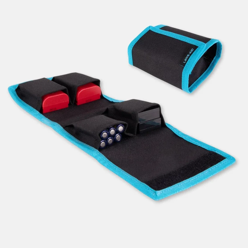 Kamera Akku-Tasche für bis zu 4 Akkus & Batterien