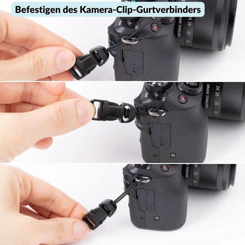 Schnellverschluss-Kit für Kameragurt