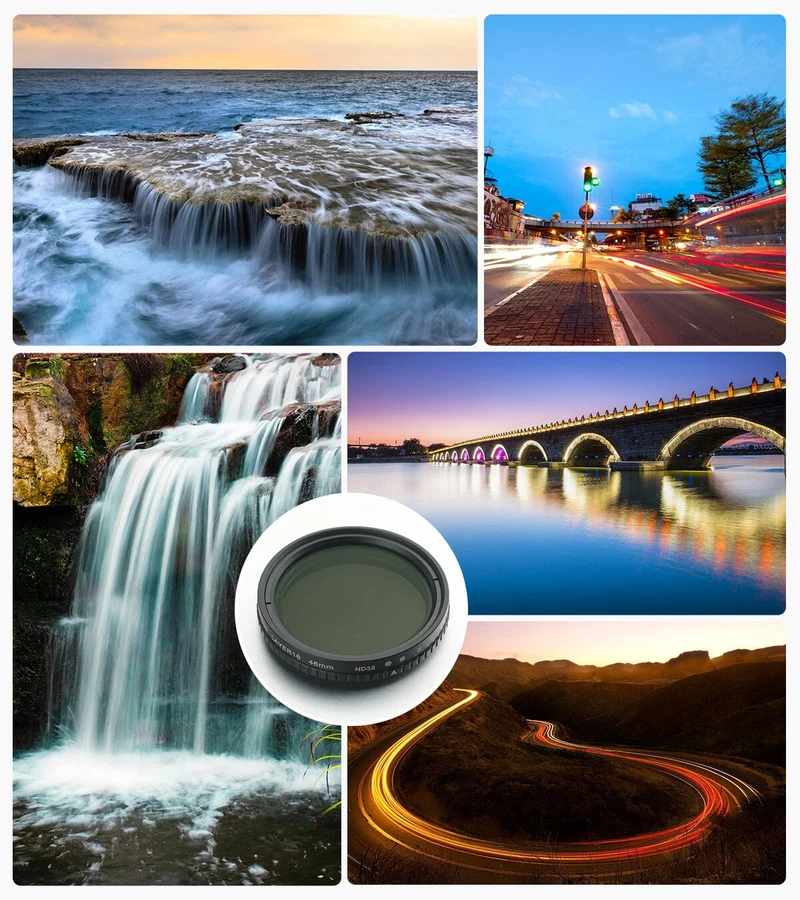 APEXEL Handyobjektiv 46 mm/52 mm/58 mm/62 mm Neutraldichtefilter