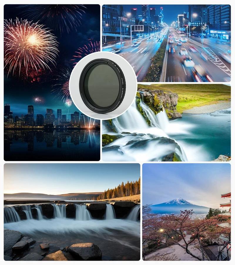 APEXEL Handyobjektiv 46 mm/52 mm/58 mm/62 mm Neutraldichtefilter