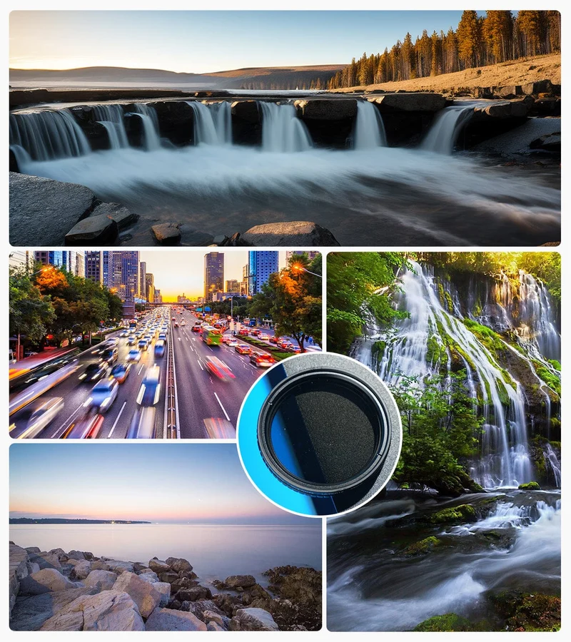 APEXEL Handyobjektiv 46 mm/52 mm/58 mm/62 mm Neutraldichtefilter