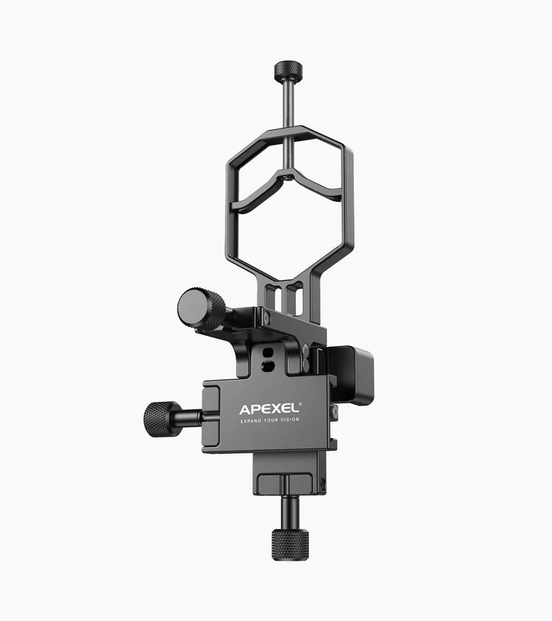 APEXEL 3-Achsen-Teleskop-Telefonadapter