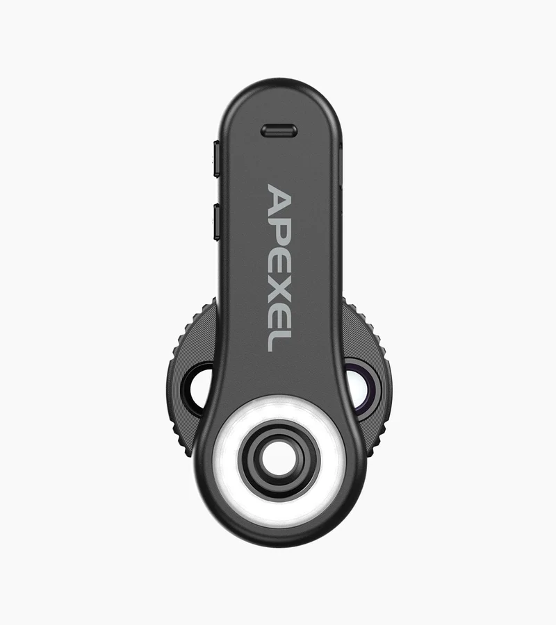 TriScope Smart Dreifach-Vergrößerungs-Handymikroskop (40x/80x/120x)