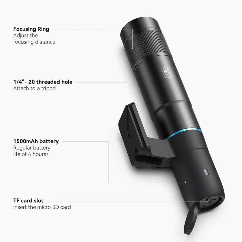 VisionMax All-in-One Tragbares Smart-Digitaltelefoto