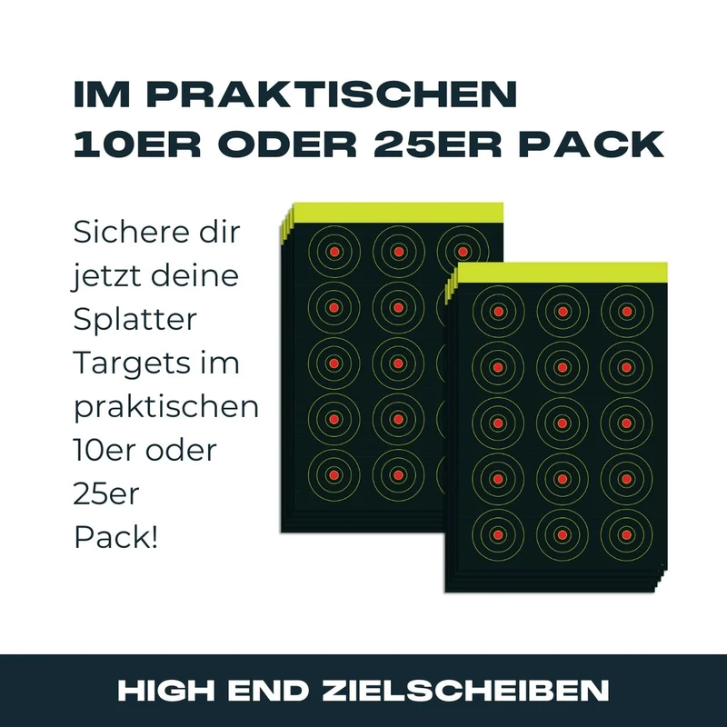 Splatter-Target 45x30cm - G6