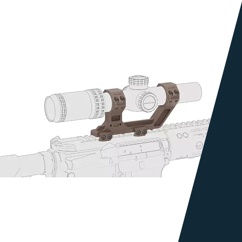 Vector Optics XASR-F3038 X-Accu Blockmontage für 30mm Tubus, 21mm Picatinny for AR, h=50mm