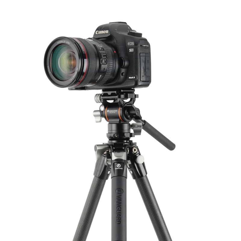 Vanguard Alta Pro 3VLT 235CV10 - Trípode de vídeo compacto de carbono, rótula Veo PV-10