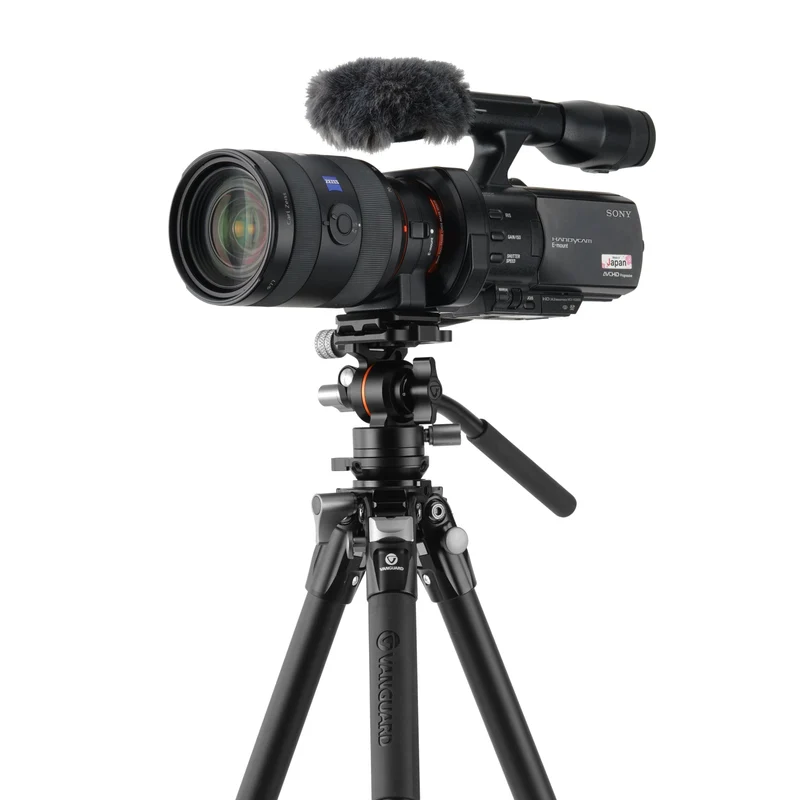 Vanguard Alta Pro 3VLT 235AV12 - Trípode de vídeo compacto de aluminio, rótula Veo PV-12