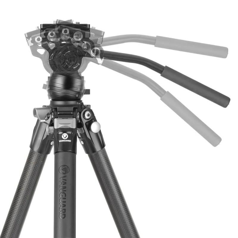Vanguard Alta Pro 3VL 264CV14 - Trípode de vídeo de carbono, rótula Veo PV-14