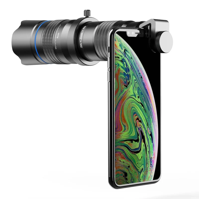 Klassisches Smartphone-Teleobjektiv-Set mit 20–40-fachem Zoom