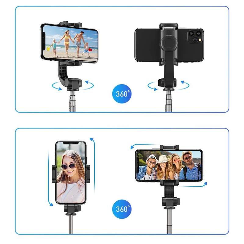 D6 Stabilisator Gimbal Mobiles Selfie-Stick-Stativ