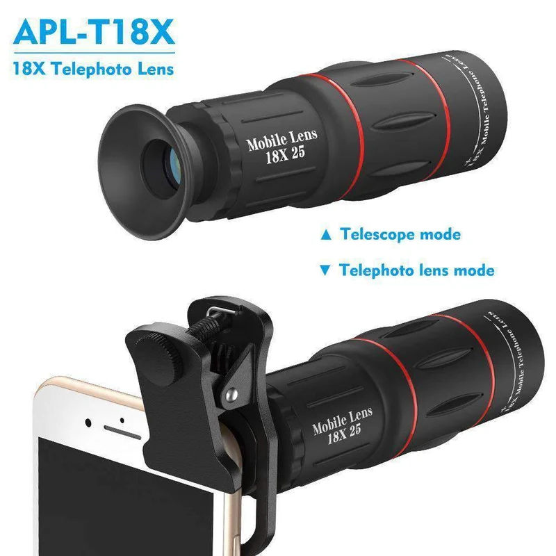 18X Tele 4-in-1-Objektiv-Set