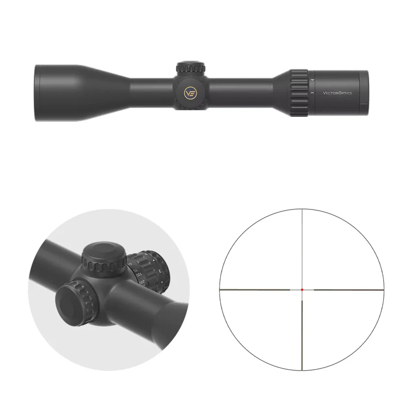 Vector Optics SCOL-65 Continental x6 3-18x50 Fiber