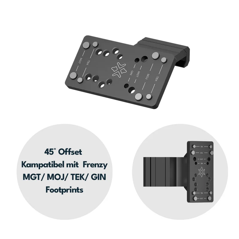 Vector Optics SCFRM-29 Universal 45° Offset Red Dot Sight Mount