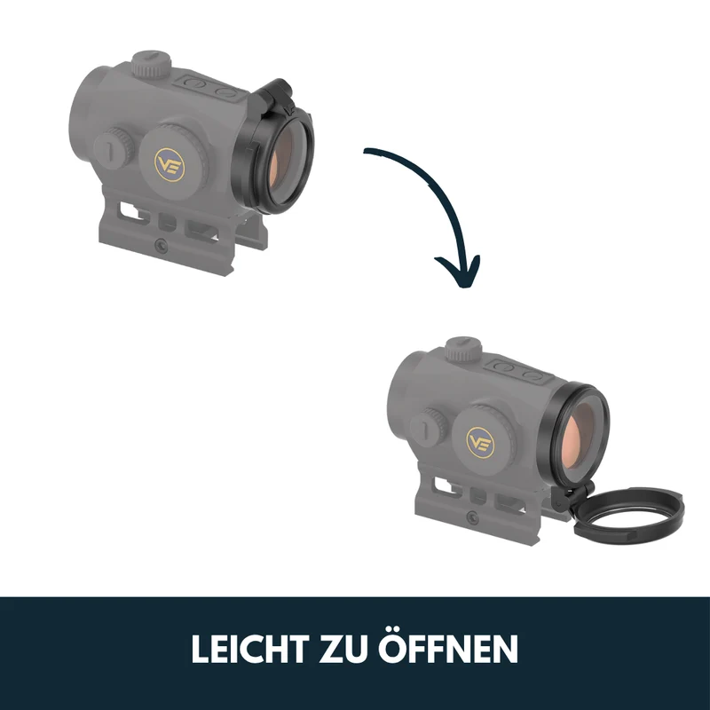 Vector Optics RD47-FC02 Objektiv Flip-Up Kappe für Scrapper 1x29