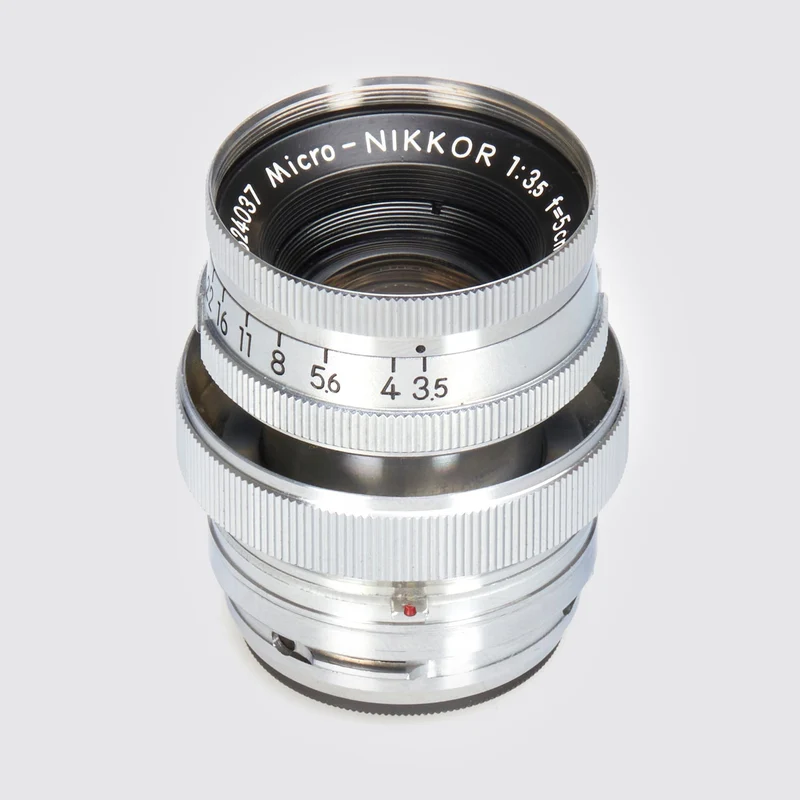 Micro-Nikkor 3.5/5cm + Collar