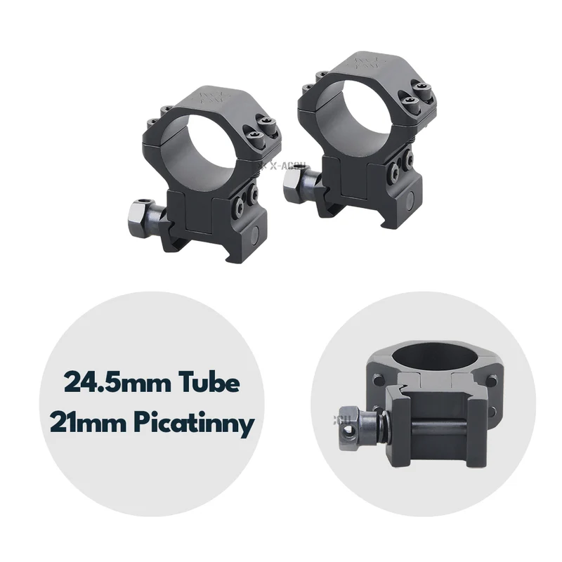 Vector Optics höhenverstellbare Montage für 25,4mm, 30mm & 34mm Tubus und 11mm / 21mm Schiene