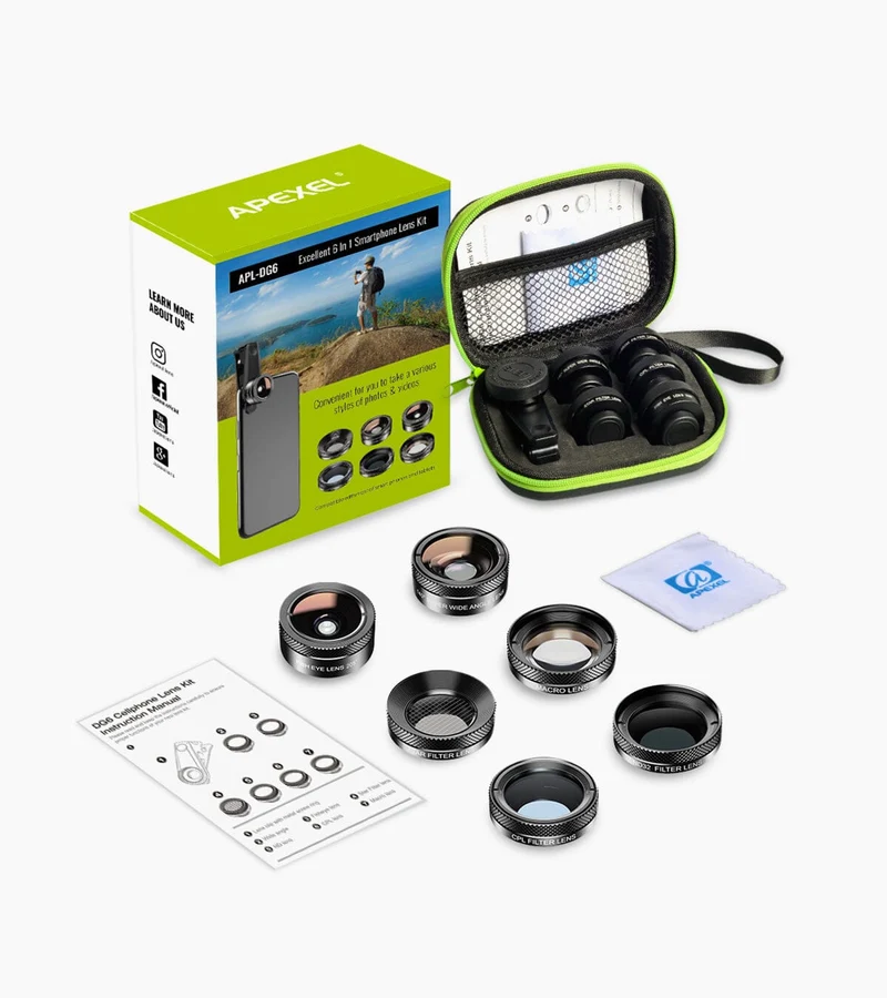 6-in-1-Telefonkamera-Objektiv-Set