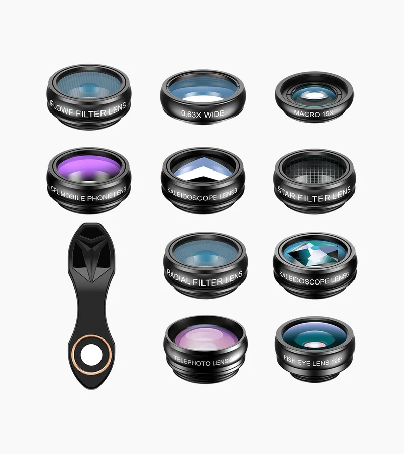 10-in-1-Telefonobjektiv-Set
