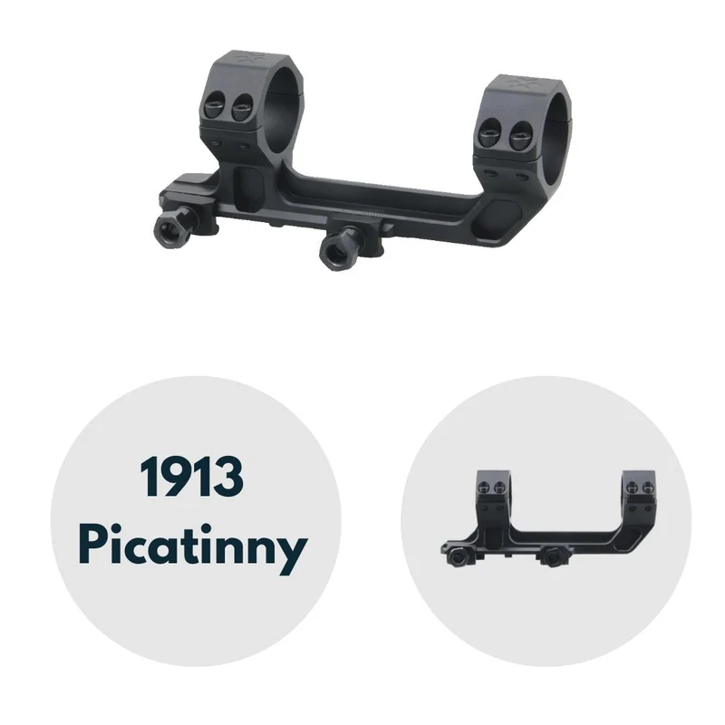 Vector Optics XASR-3031 X-Accu Blockmontage für 30mm Tubus, 21mm ext. Picatinny for AR, h=38mm