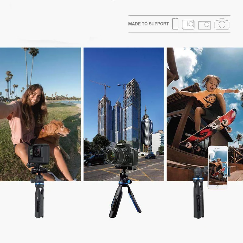 Mini flexibles Stativ langlebig einziehbar für Handy DSLR-Kamera