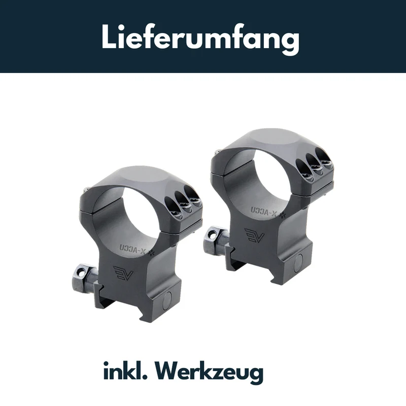 Vector Optics XASR-3003 X-Accu Montage für 30mm Tubus, 21mm Picatinny, h= 35mm