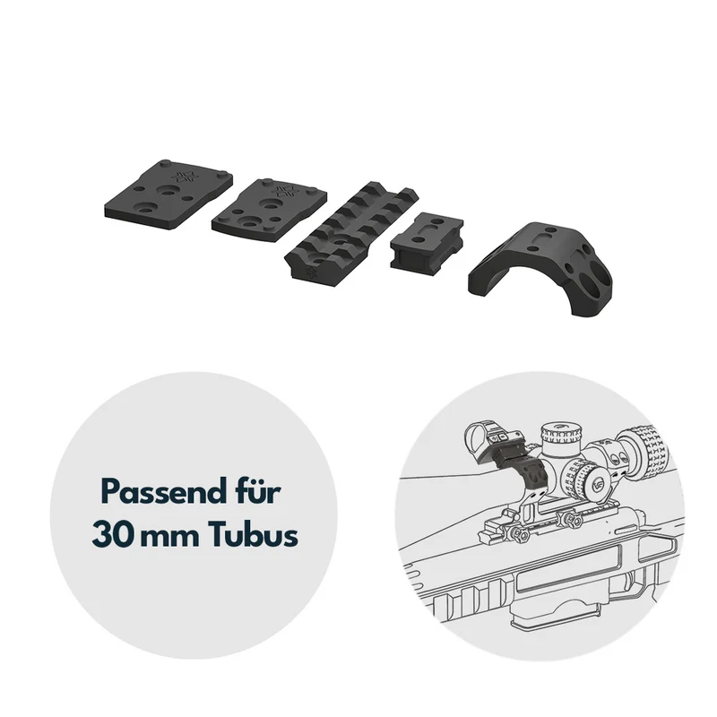 Vector Optics Reddot Mounting Kit für 30 und 34mm Tubus