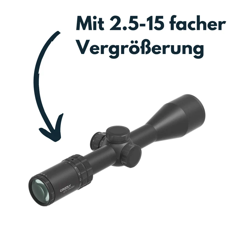 Vector Optics SCOM-48 Grizzly 2.5-15x50i HD SFP