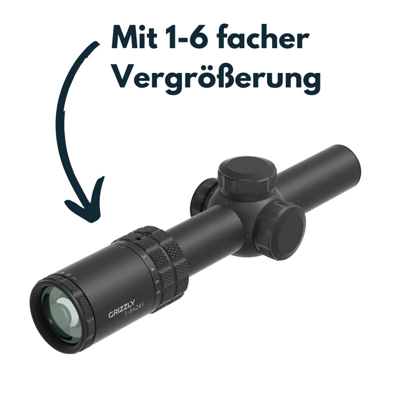 Vector Optics SCOC-50 Grizzly 1-6x24i HD Fiber