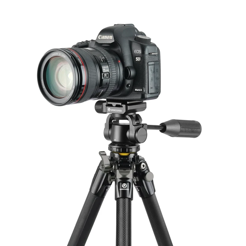Vanguard Veo 5 264CO28 - Trípode de viaje de carbono, rótula de observación