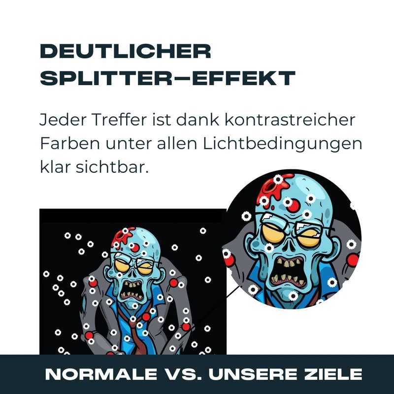 Splatter-Target 45x30cm - Z1