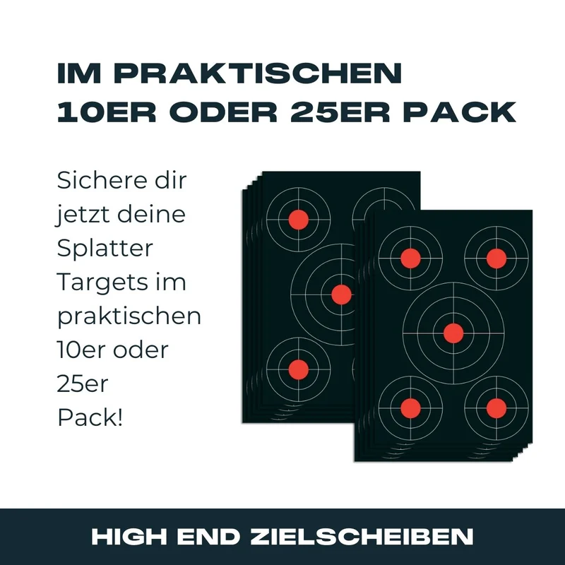 Splatter-Target 45x30cm - R3