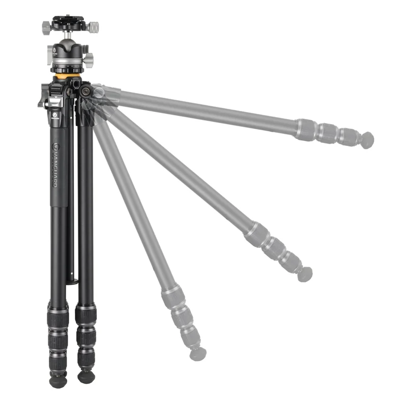 Vanguard Veo 5T 234ALBS - Trípode de viaje de aluminio, rótula de bola de doble eje
