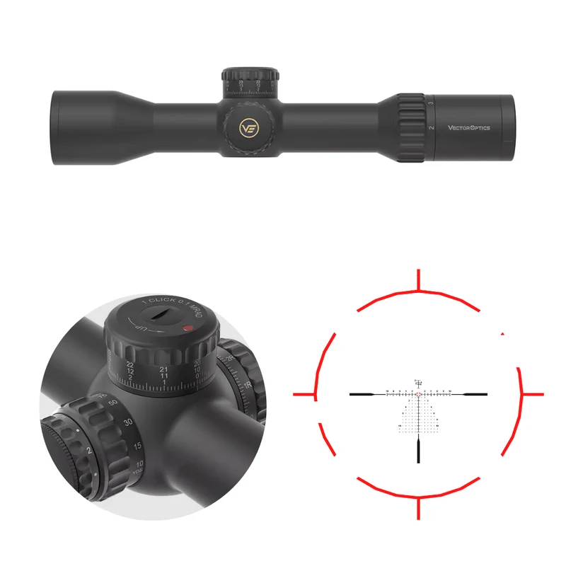 Vector Optics SCFF-69 Continental x6 2-12x44 RAR