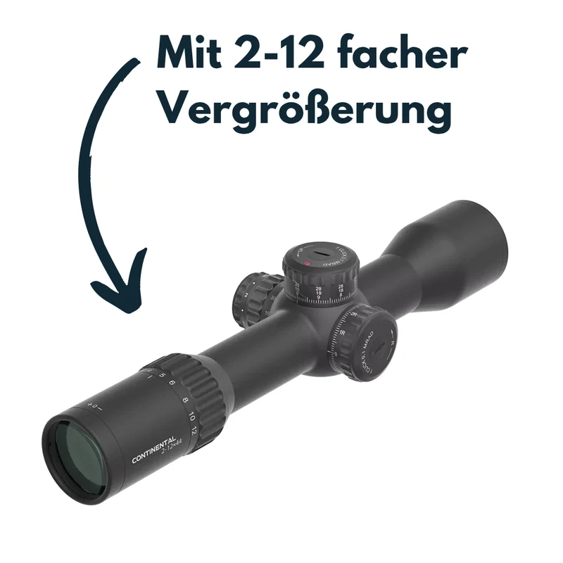 Vector Optics SCFF-69 Continental x6 2-12x44 RAR