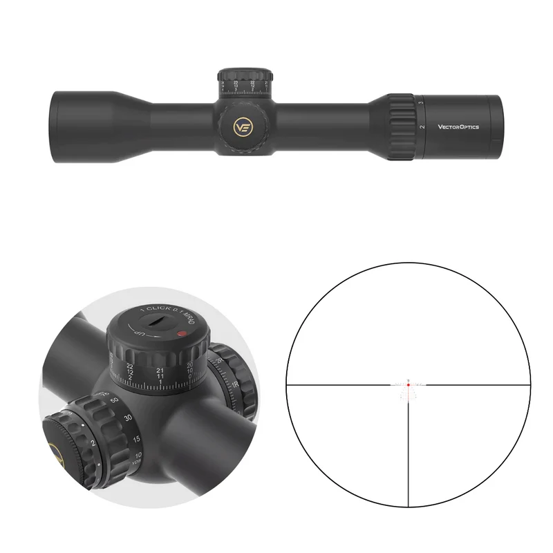 Vector Optics SCFF-67 Continental x6 2-12x44 CTR