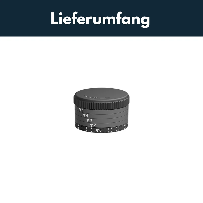 Vector Optics SCCON-HBT balistischer Turm für Continental Hunting Zielfernrohre