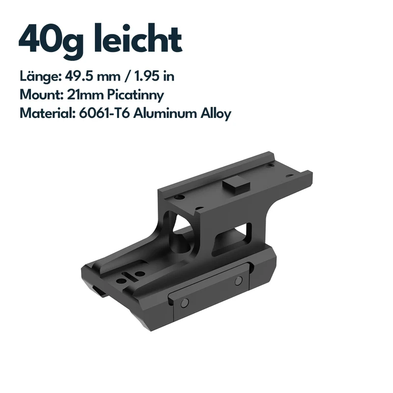 Vector Optics SCPSM-03 Cantilever Riser Mount für Paragon Prism Scopes