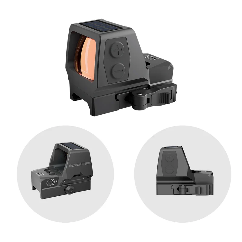 Vector Optics SCRD-SM44 Frenzy Plus F3 1x22x32 Red Dot Sight Solar