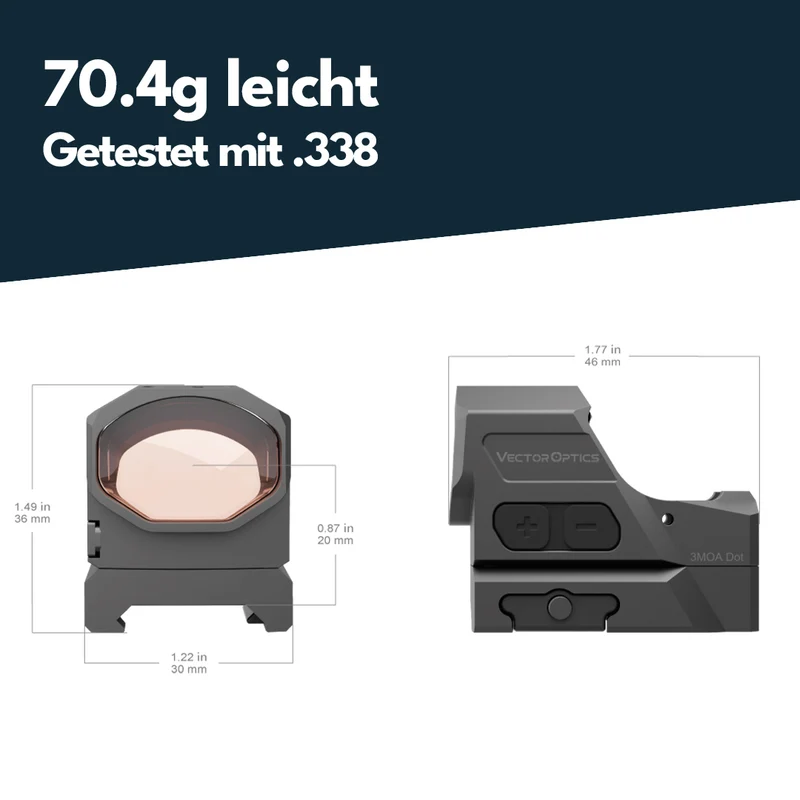 Vector Optics SCRD-T64 Frenzy-X FLEX 1x19x28 GenII
