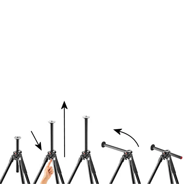 Manfrotto 290 Xtra Fluid Video Head Tripod Kit