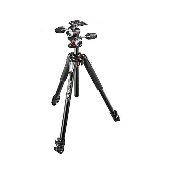 Manfrotto MK055XPRO3-3W Aluminum Tripod Kit - 3 Section with 3-Way Head
