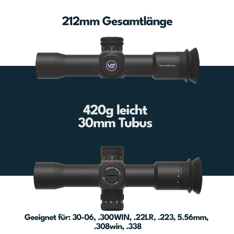 Vector Optics SCOM-46 Veyron Plus 10x30 Zero