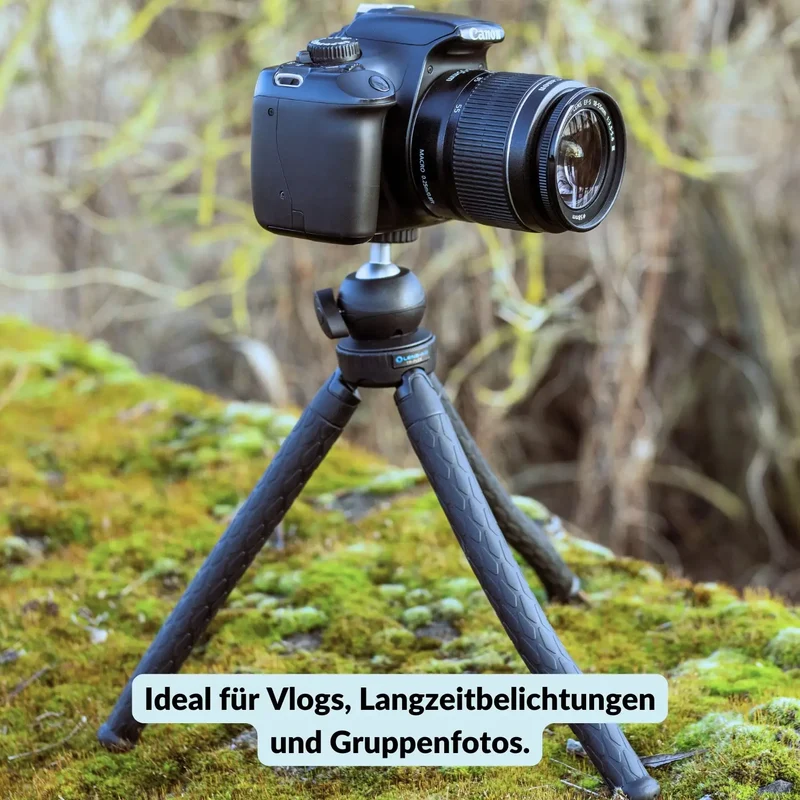 Flexibles Stativ Light – Dein kompakter Allrounder für unterwegs